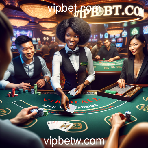 A Experiência do Cassino Ao Vivo no vipbet.com
